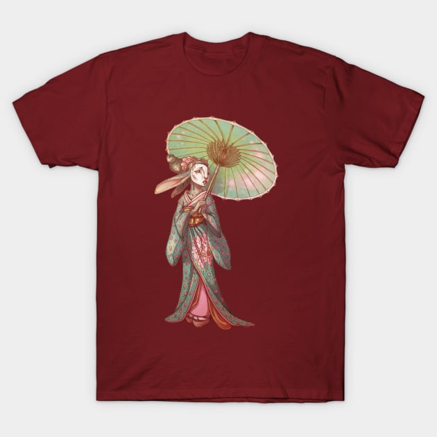 Bunny Geisha T-Shirt by Larily